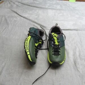 Merrell Womens Trail Running Shoes 10 Green MTL MQM Lightweight Waterproof Hike